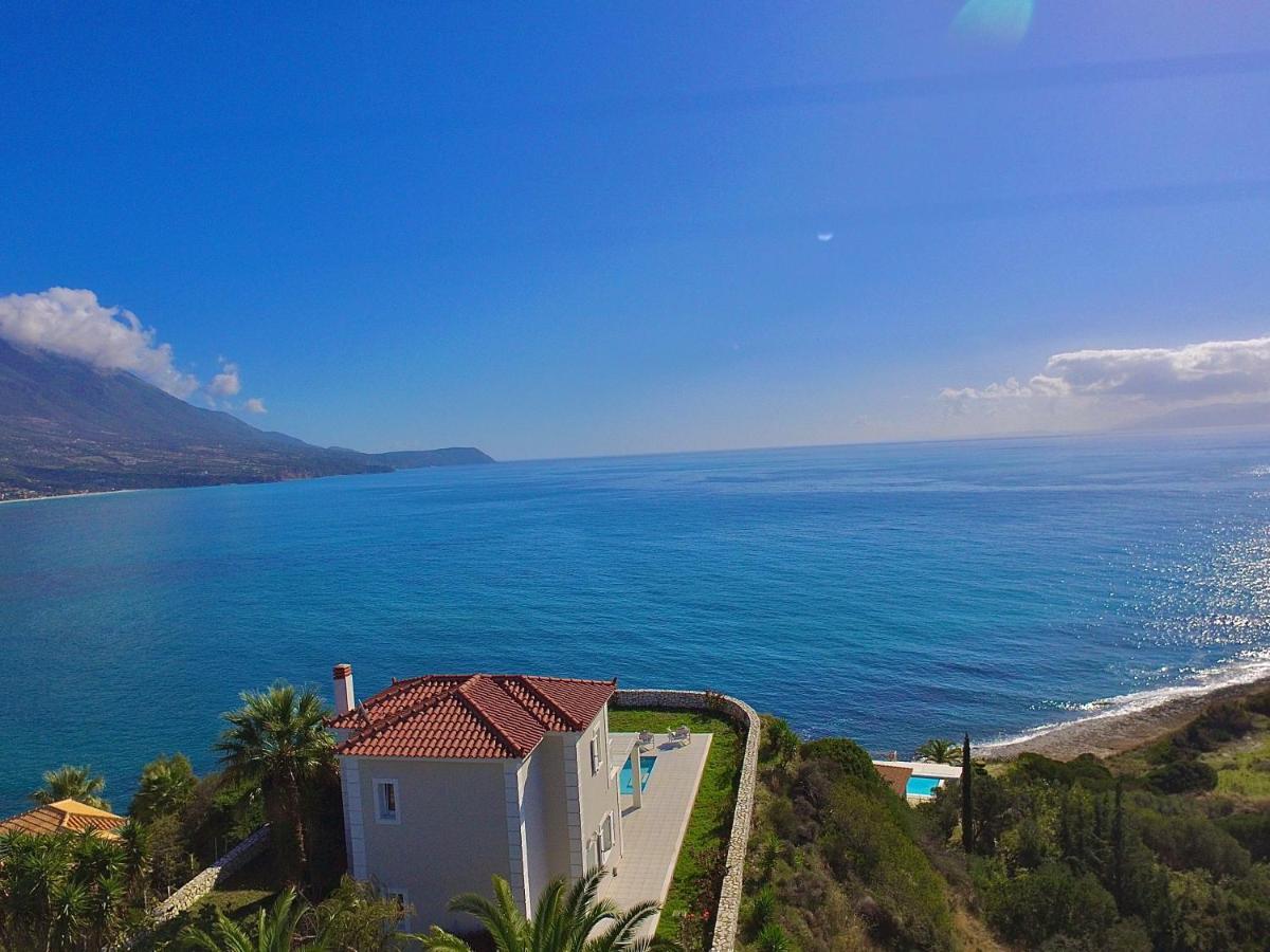 Seafront Villa Kefaloniaprivatevillas Trapezaki  Luaran gambar