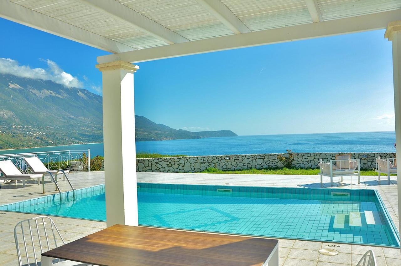 Seafront Villa Kefaloniaprivatevillas Trapezaki  Luaran gambar