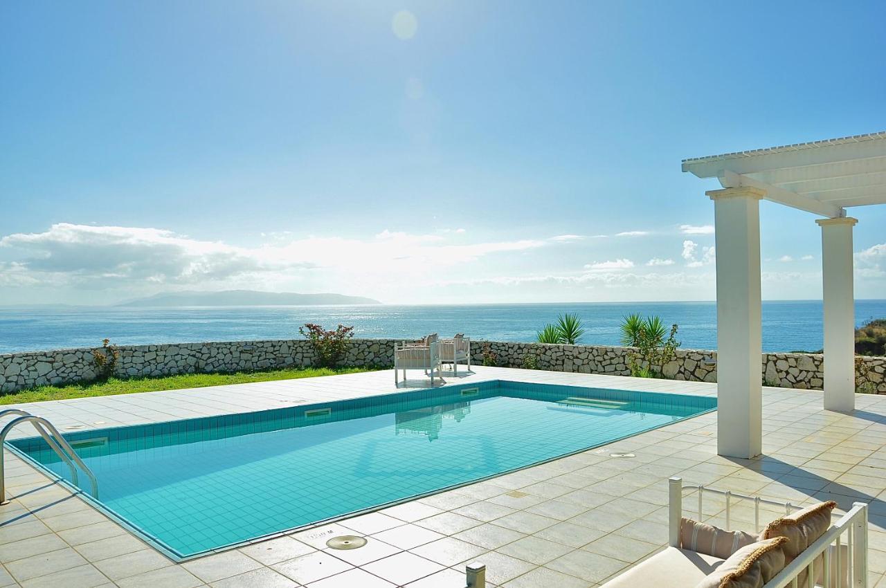 Seafront Villa Kefaloniaprivatevillas Trapezaki  Luaran gambar