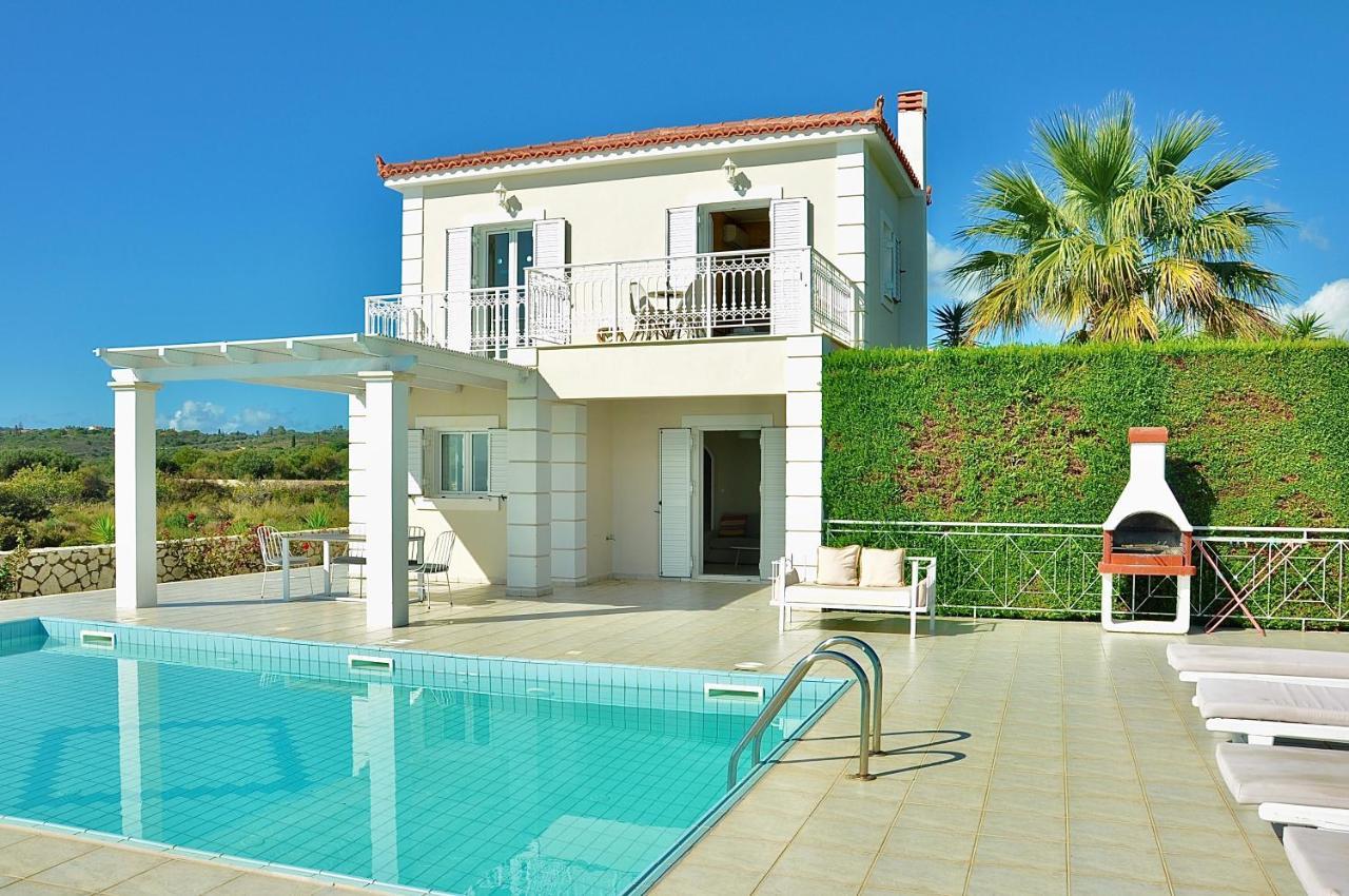 Seafront Villa Kefaloniaprivatevillas Trapezaki  Luaran gambar