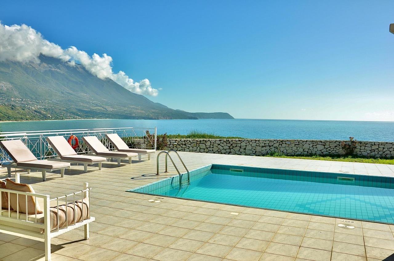Seafront Villa Kefaloniaprivatevillas Trapezaki  Luaran gambar